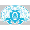 Blason Marseille - 20x13,3cm - Sticker/autocollant
