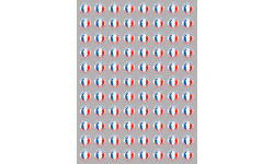 Fabrication française (88 fois 2cm) - Autocollant(sticker)