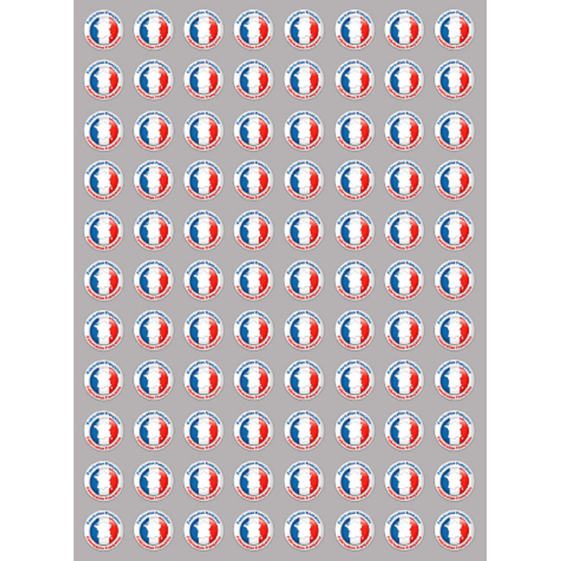 Fabrication Française (88 fois 2cm) - Sticker/autocollant