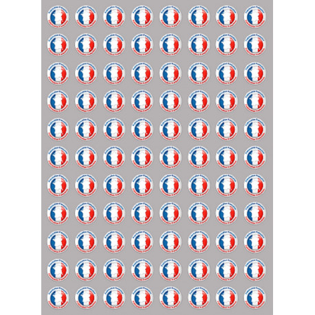 Fabrication française (88 fois 2cm) - Autocollant(sticker)