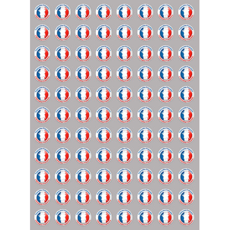 Fabrication Française (88 fois 2cm) - Sticker/autocollant