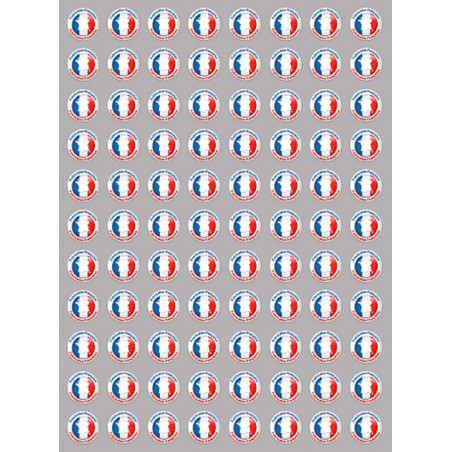 Fabrication française (88 fois 2cm) - Autocollant(sticker)