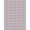 Fabrication française (88 fois 2cm) - Autocollant(sticker)