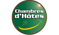 Chambres d’hôtes (20cm) - Autocollant(sticker)