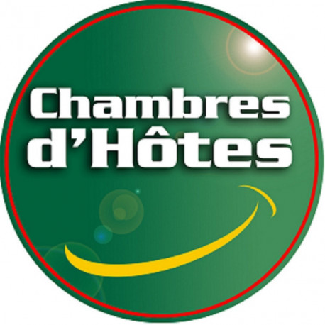 Chambres d’hôtes (20cm) - Autocollant(sticker)