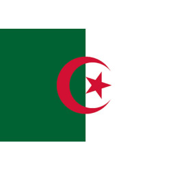 Drapeau Algérie (19.5x13cm) - Autocollant(sticker)