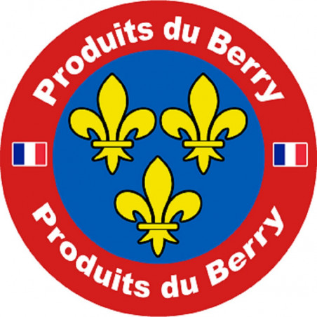 Produits du Berry -  20cm - Autocollant(sticker)