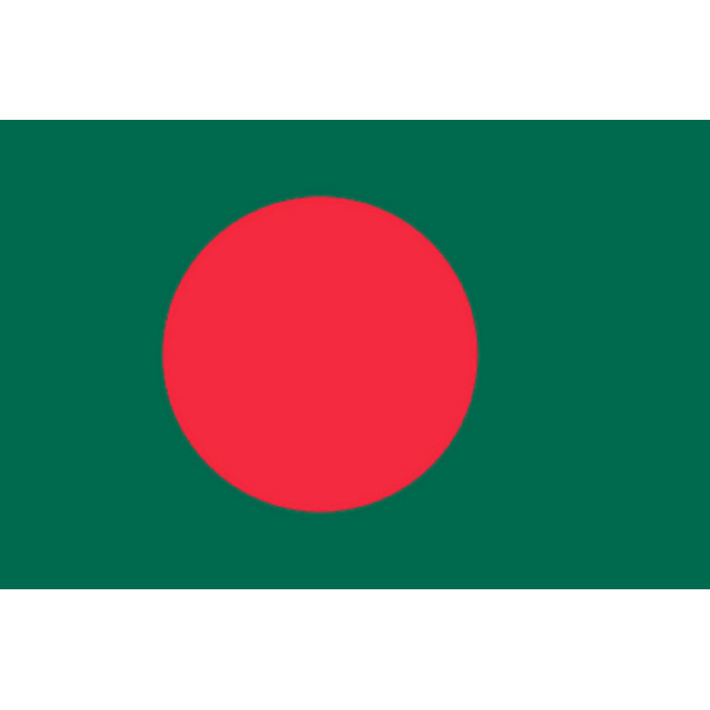Drapeau Bangladesh (19.5x13 cm) - Sticker/autocollant