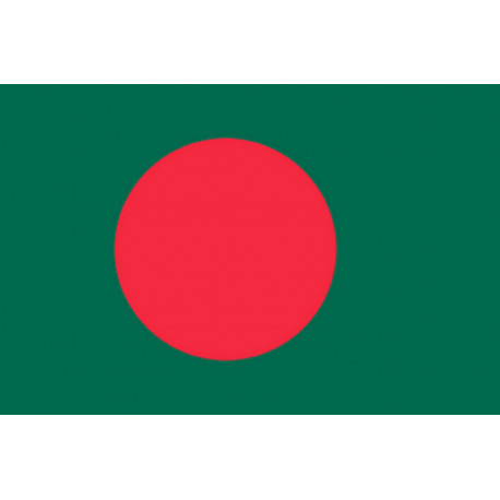 Drapeau Bangladesh (19.5x13 cm) - Autocollant(sticker)