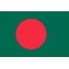 Drapeau Bangladesh (19.5x13 cm) - Sticker/autocollant