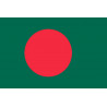 Drapeau Bangladesh (19.5x13 cm) - Autocollant(sticker)
