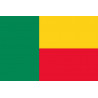 Drapeau Bénin (15x10cm) - Autocollant(sticker)