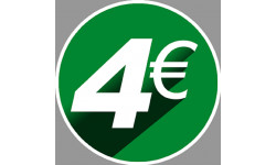 Autocollant (sticker): 4 €