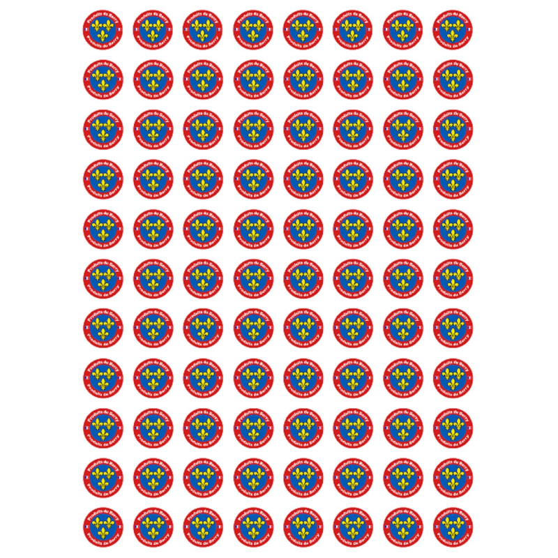 Produits du Berry - 88fois 2cm - Sticker/autocollant