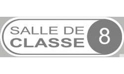 Autocollant (sticker): signaletique salle de classe