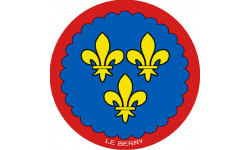 Blason du Berry - 20 cm - Autocollant(sticker)