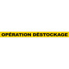 OPÉRATION DÉSTOCKAGE (120x10cm) - Autocollant(sticker)