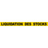 LIQUIDATION DES STOCKS (120x10cm) - Autocollant(sticker)