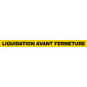 LIQUIDATION AVANT FERMETURE (120x10cm) - Autocollant(sticker)