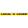 LOCAL À LOUER (120x10cm) - Autocollant(sticker)