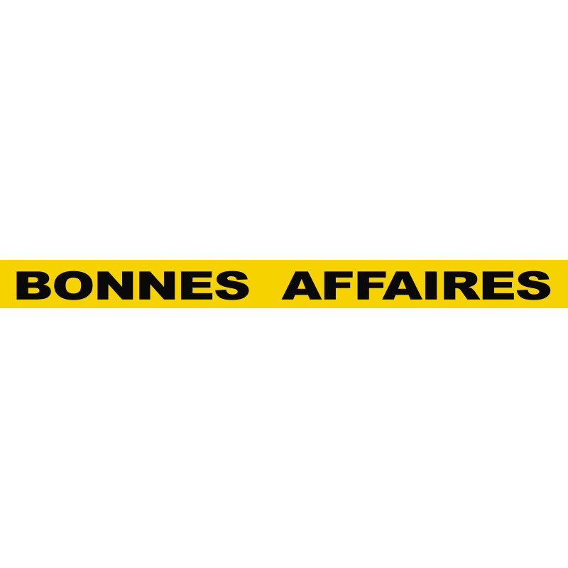 BONNES AFFAIRES (120x10cm) - Sticker/autocollant