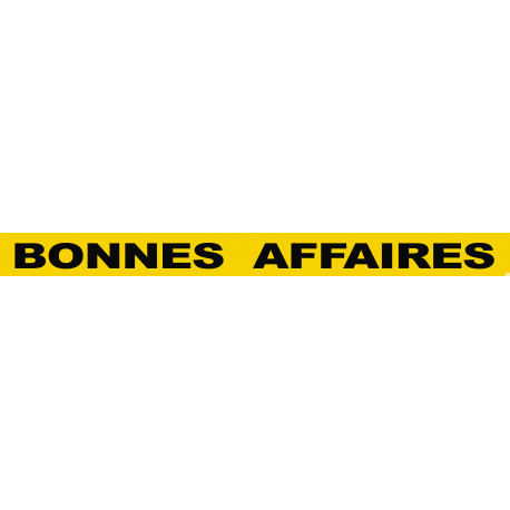 BONNES AFFAIRES (120x10cm) - Autocollant(sticker)