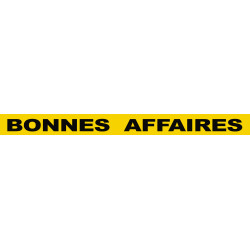 BONNES AFFAIRES (60x5cm) - Sticker/autocollant