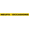 NEUFS / OCCASIONS (120x10cm) - Sticker/autocollant