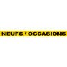 NEUFS / OCCASIONS (120x10cm) - Autocollant(sticker)