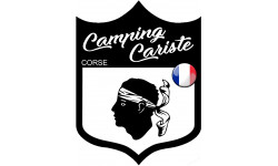 Campingcariste Corse (10x7.5cm) - Autocollant(sticker)