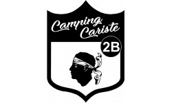 Camping cariste Corse 2B (10x7.5cm) - Autocollant(sticker)