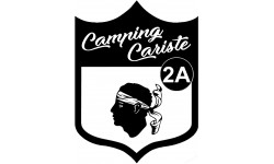 Camping cariste Corse 2A (10x7.5cm) - Autocollant(sticker)
