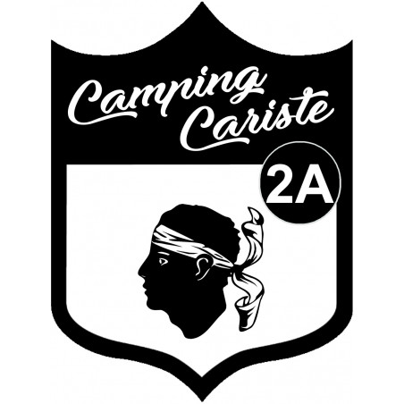 Campingcariste Corse 2A (10x7.5cm) - Autocollant(sticker)