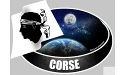 CORSE (14x10cm) - Autocollant(sticker)