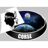 CORSE (14x10cm) - Autocollant(sticker)