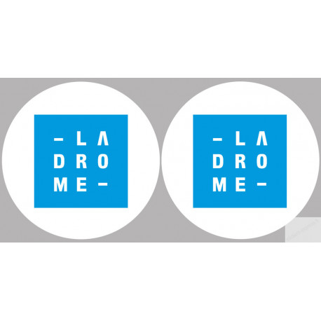 Département 26 la Drôme (2 fois 10cm) - Autocollant(sticker)