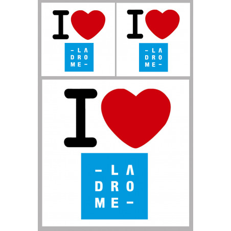 Département 26 la Drôme (1fois 10cm / 2 fois 5cm) - Autocollant(sticker)