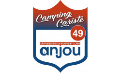 campingcariste anjou 49 - 20x15cm - Autocollant(sticker)