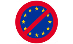 Europe interdite (10x10cm) - Autocollant(sticker)