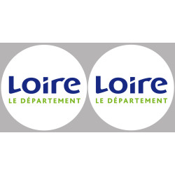 la Loire (2fois 10cm) - Sticker/autocollant