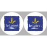 le Loiret (2fois 10cm) - Sticker/autocollant