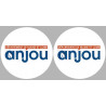 Département 49 l'Anjou (2 fois 10cm) - Autocollant(sticker)