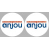 Département 49 l'Anjou (2 fois 10cm) - Autocollant(sticker)