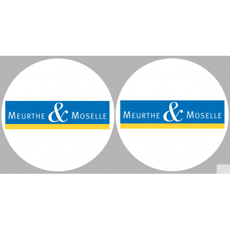 la Meurthe et Moselle (2fois 10cm) - Autocollant(sticker) la Meurthe et Moselle (2fois 10cm) - Autocollant(sticker)