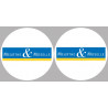 la Meurthe et Moselle (2fois 10cm) - Autocollant(sticker)