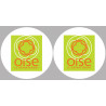 Département 60 l'Oise (2 fois 10cm) - Autocollant(sticker)