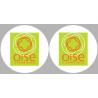 Département 60 l'Oise (2 fois 10cm) - Autocollant(sticker)