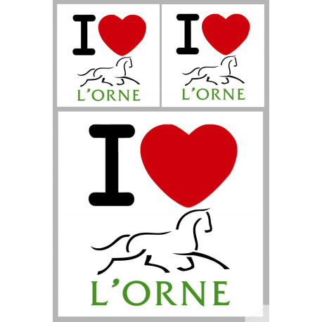 Département 61 l'Orne (1fois 10cm / 2 fois 5cm) - Autocollant(sticker) Département 61 l'Orne (1fois 10cm / 2 fois 5cm) - Autocollant(sticker)