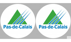 Département 62 le Pas-de-Calais (2 fois 10cm) - Autocollant(sticker)