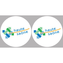 la Haute Saône (2fois 10cm) - Sticker/autocollant